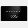 1 - Gavekort - Gavekort - Sort
