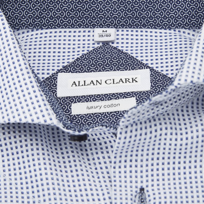 Allan Clark Skjorter EPSOM BLUE
