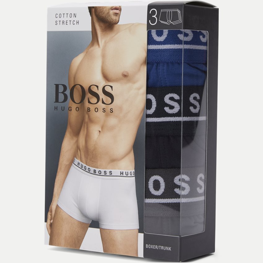 BOSS Underwear 50325403 3P BM BLÅ/SORT