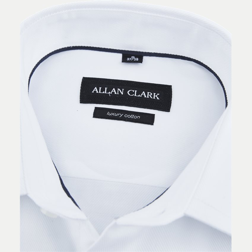 Allan Clark Shirts NESTOR WHITE