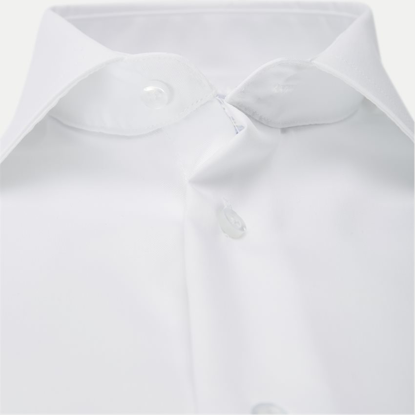 Allan Clark Shirts TWILL. WHITE