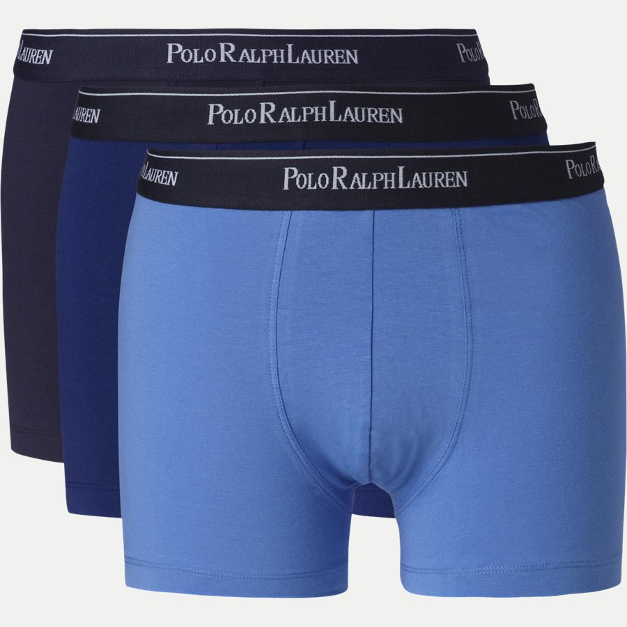 714513424 - 3-pack Classic Cotton Stretch Trunk - Undertøj - Regular - BLUE/NAVY - 1