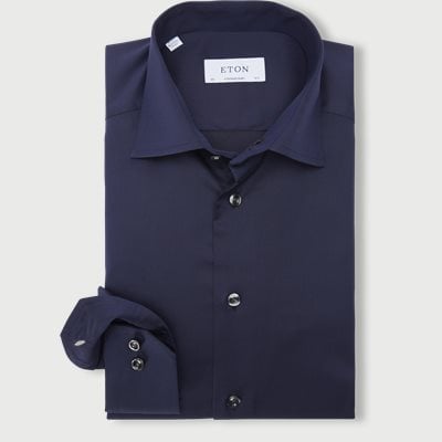 3000 charakteristisches Twill-T-Shirt Contemporary fit | 3000 charakteristisches Twill-T-Shirt | Blau