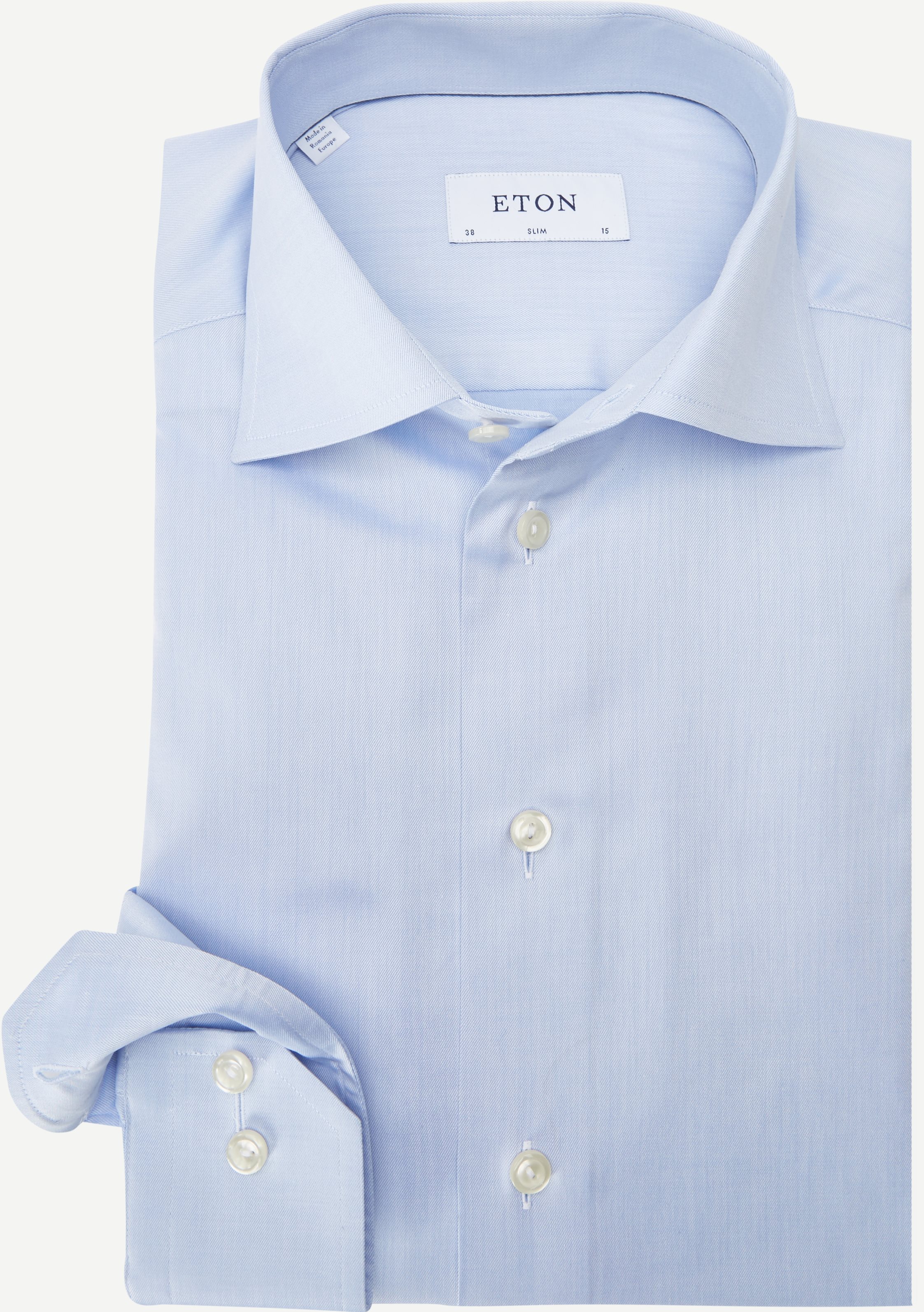 3000 Signature Twill Dress Skjorte - Skjorter - Slim fit - Blå