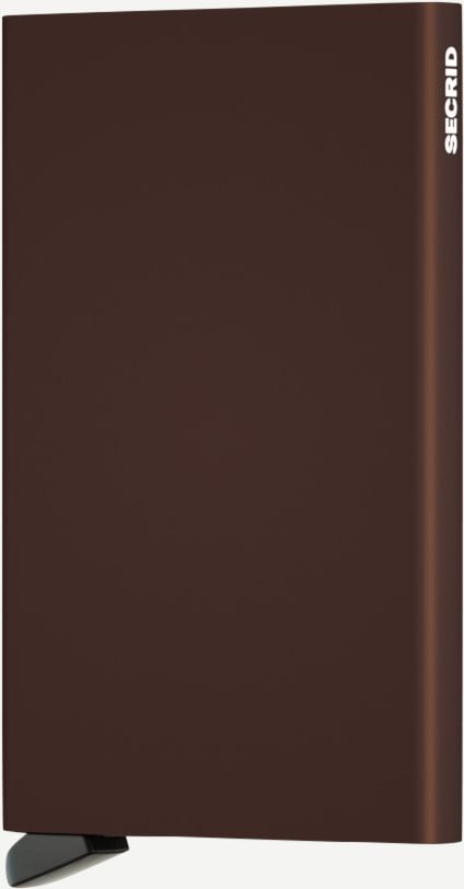 Aluminum Cardprotector - Accessories - Brown