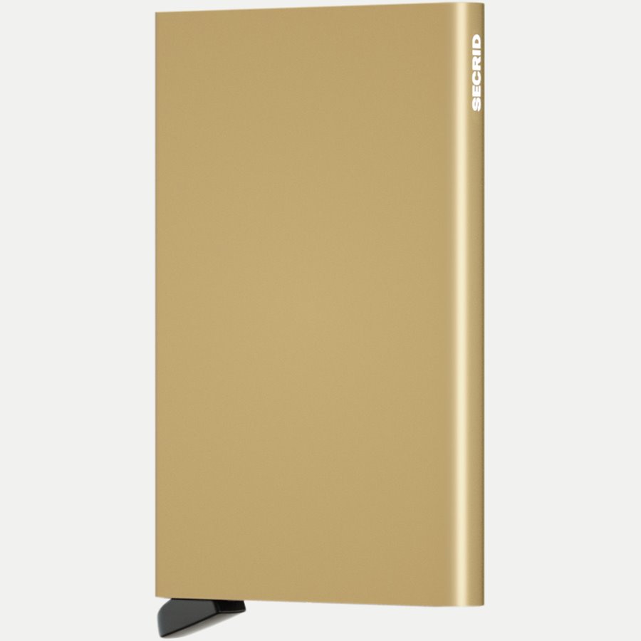 CARDPROTECTOR - Aluminiums Cardprotector - Accessories - GULD - 1