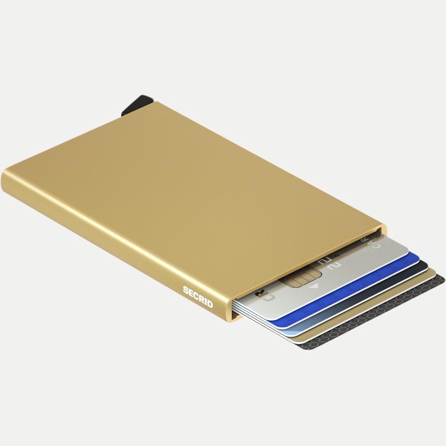 CARDPROTECTOR - Aluminiums Cardprotector - Accessories - GULD - 3
