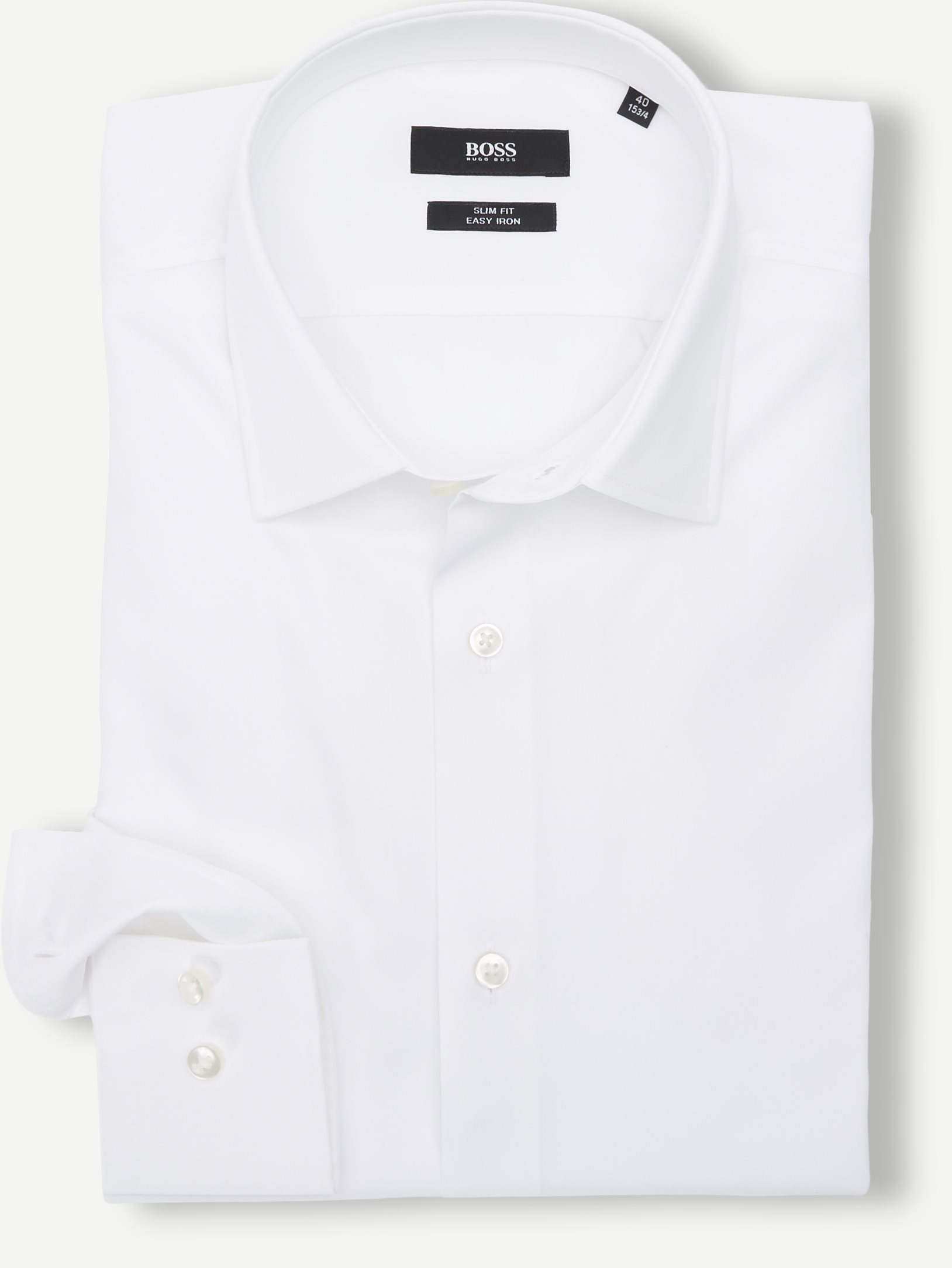 Jenno Hemd - Hemden - Slim fit - Weiß