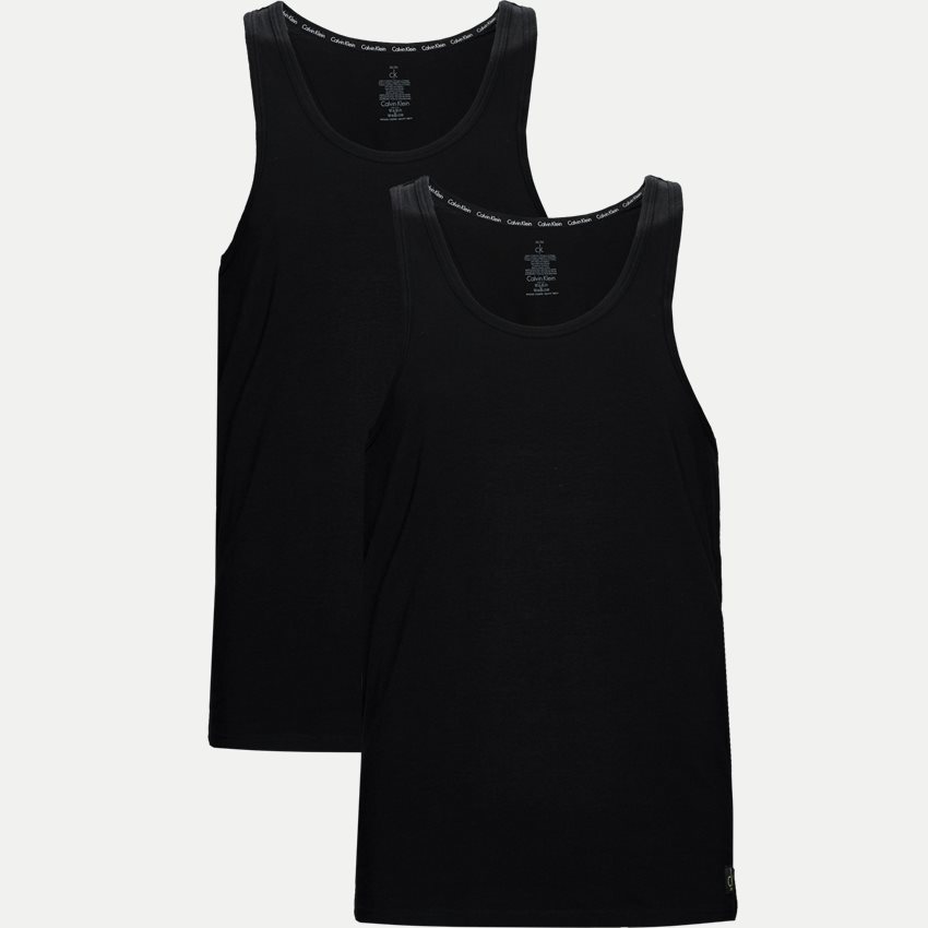 Calvin Klein Underkläder NB1099A 2PACK TANK BLACK
