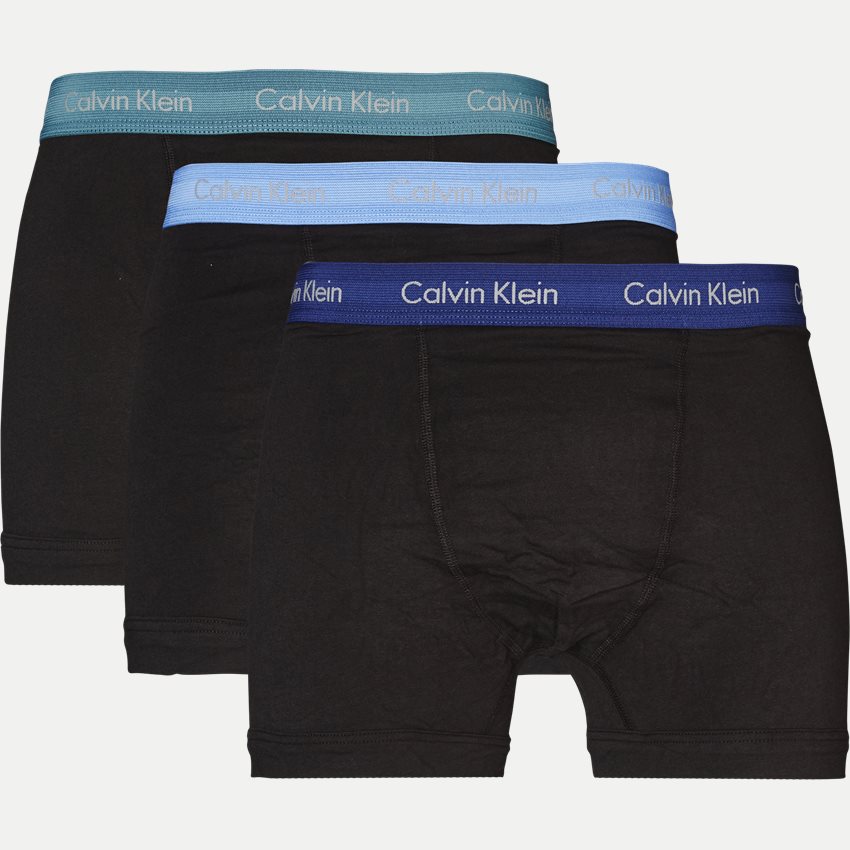 Calvin Klein Underwear U2662G 3 PACK TRUNK BLÅ/GRØN