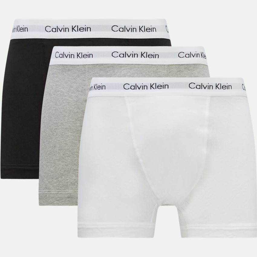 Calvin Klein Undertøj U2662G 3 PACK TRUNK SORT/HVID/KOKS