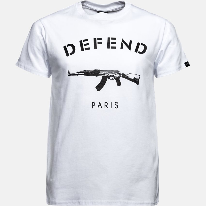 Defend Paris T-shirts PARIS TEE S/S HVID