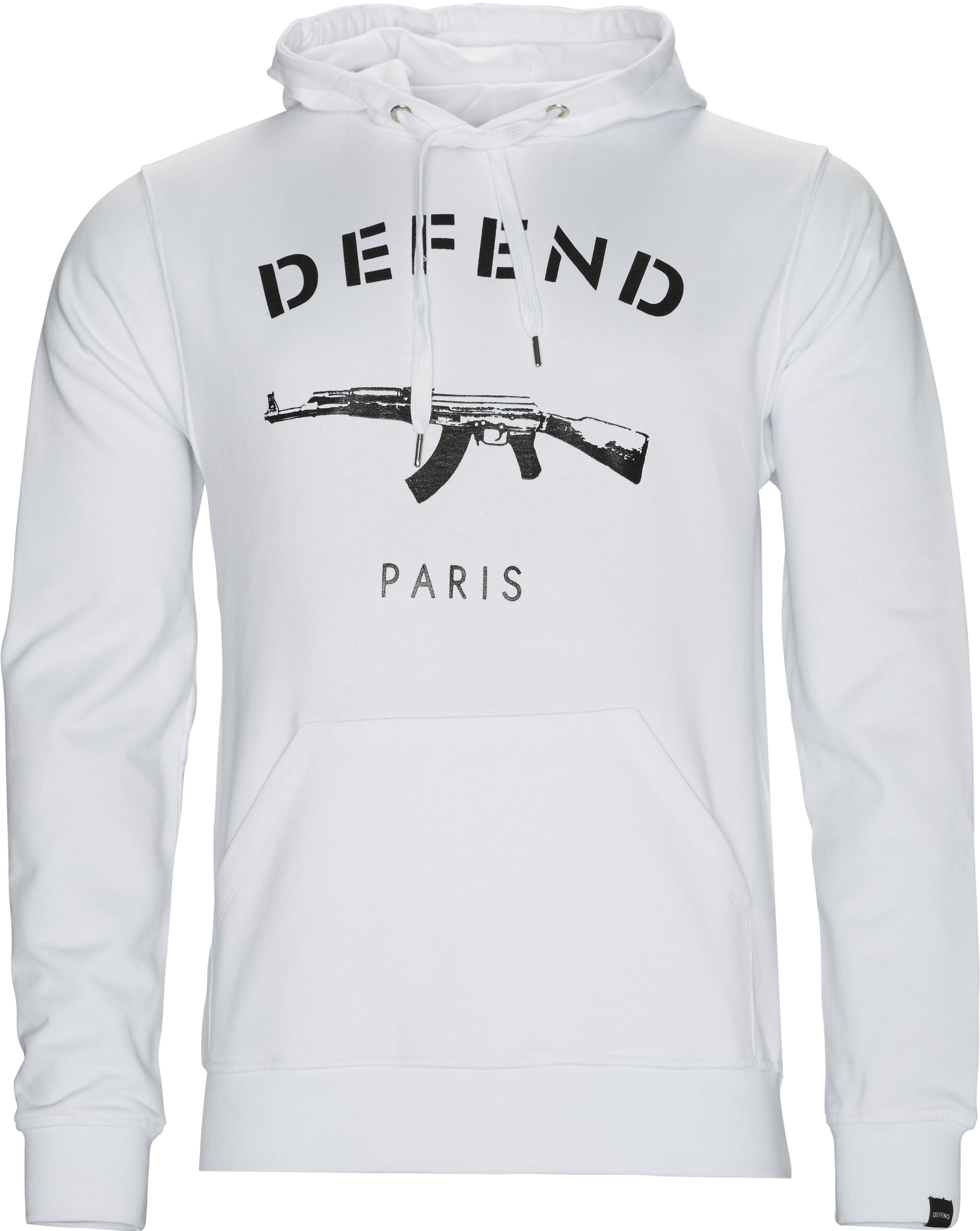 konsol indvirkning navigation PARIS HOOD Sweatshirts HVID fra Defend Paris 299 DKK