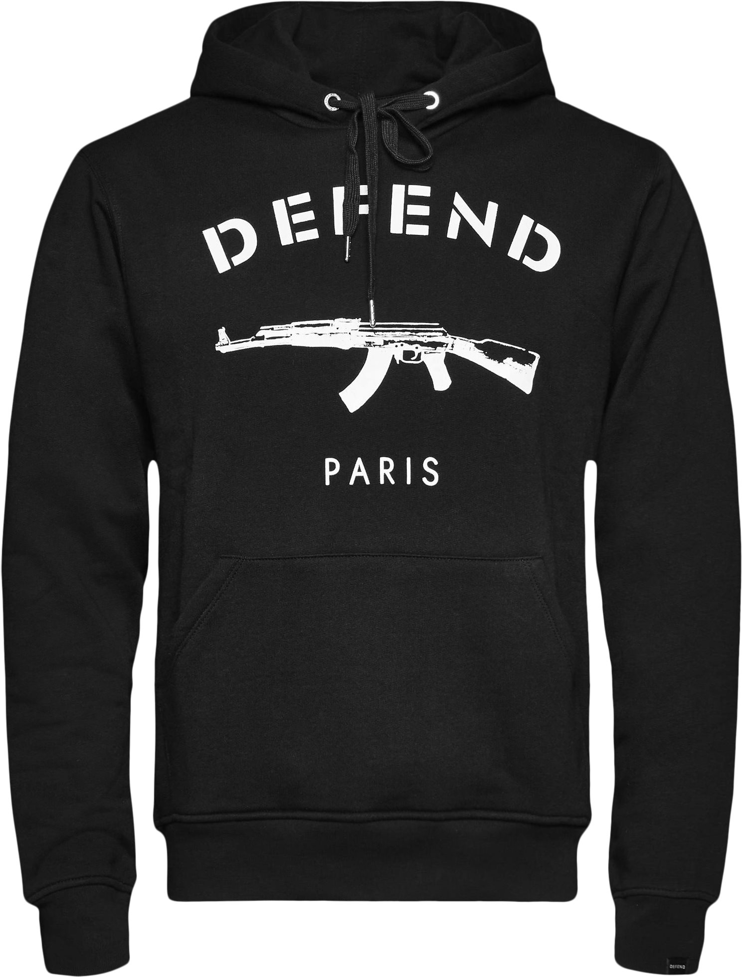 PARIS HOOD Sweatshirts SORT fra Defend Paris 399