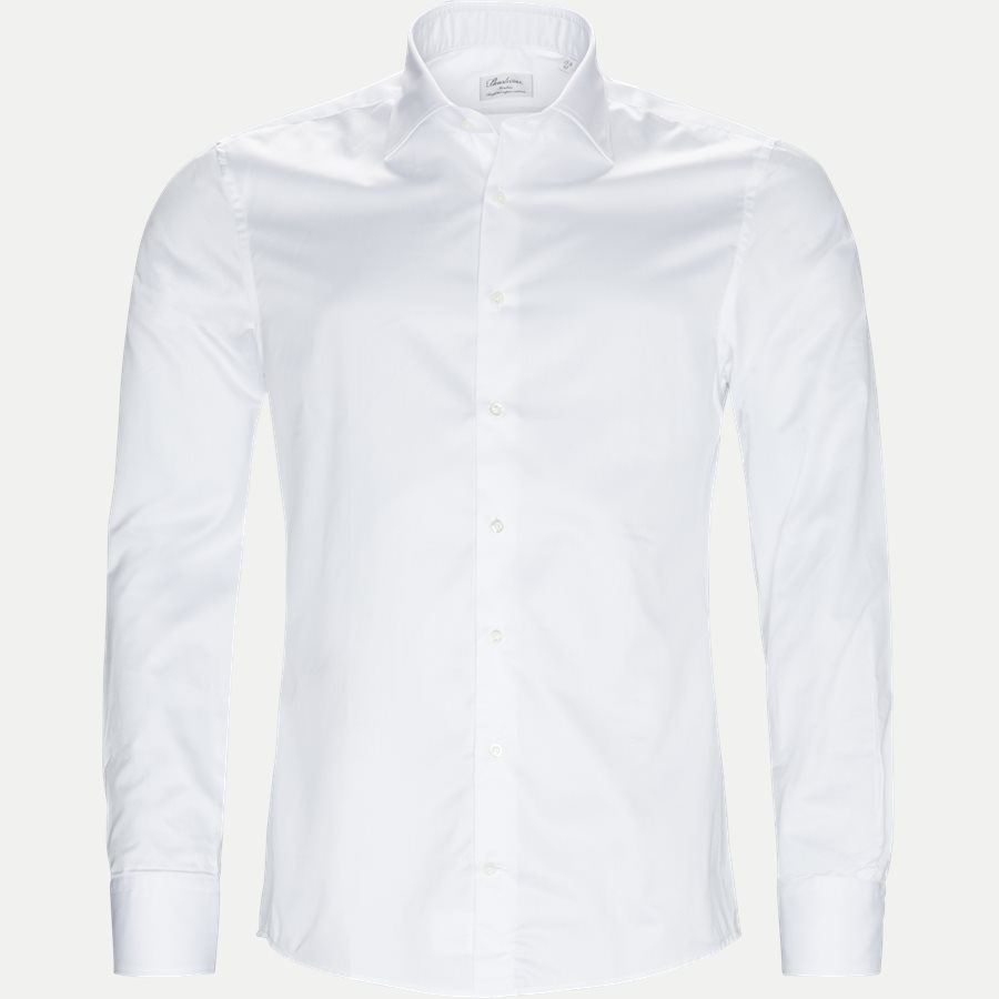 1467-000/100 SLIM - Twofold Super Cotton Skjorte - Skjorter - Slim - HVID - 5