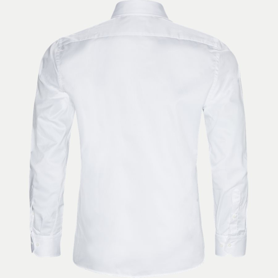 1467-000/100 SLIM - Twofold Super Cotton Skjorte - Skjorter - Slim - HVID - 6