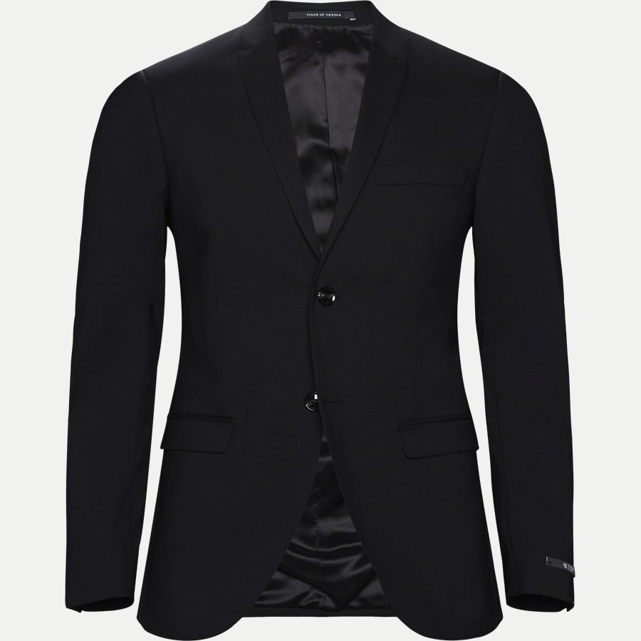56431 EVERT - Evert Blazer - Blazer - Slim - SORT - 1