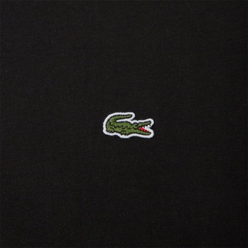 Lacoste T-shirts TH2038 SORT
