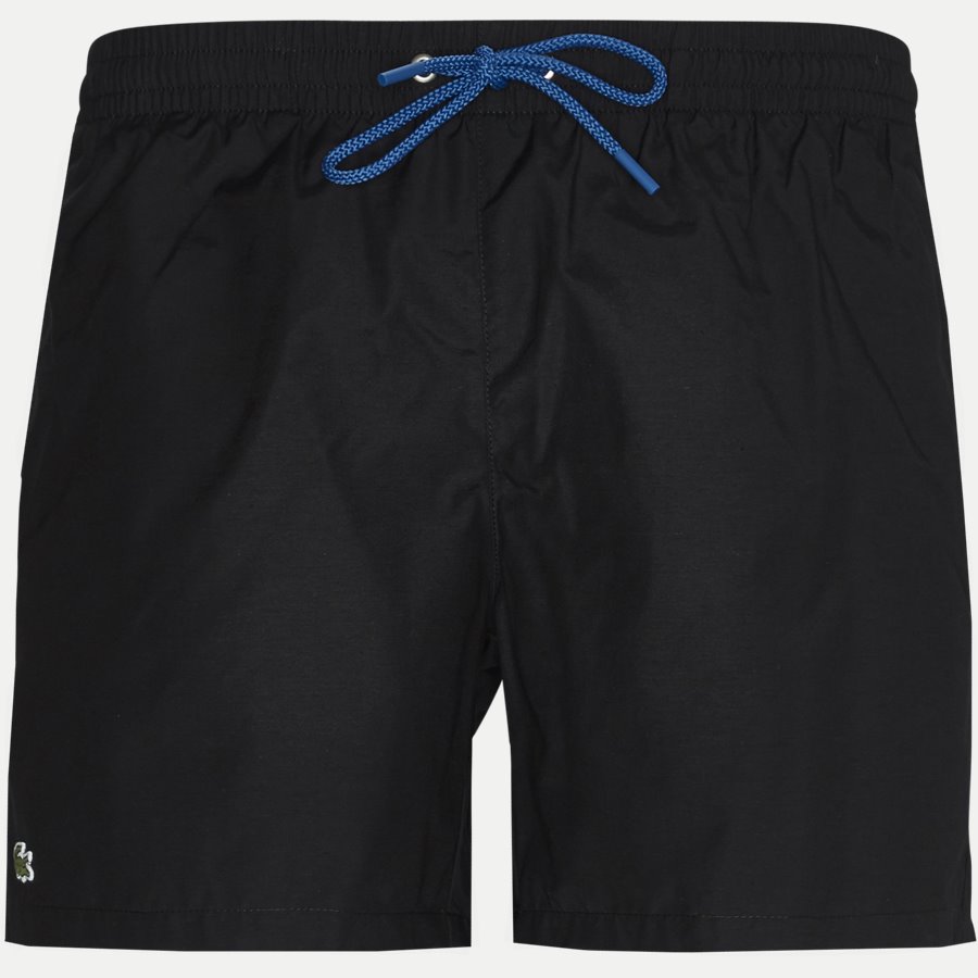 MH7092 - Teffeta Swimming Trunks - Shorts - Regular - BLACK - 1