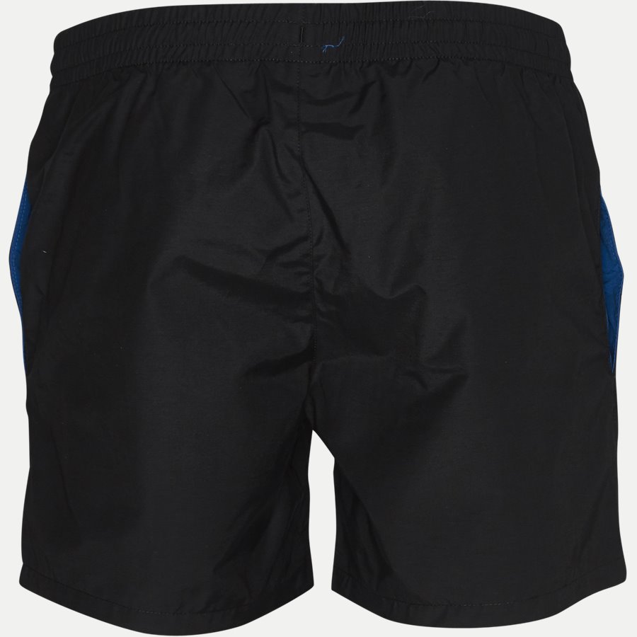 MH7092 - Teffeta Swimming Trunks - Shorts - Regular - BLACK - 2