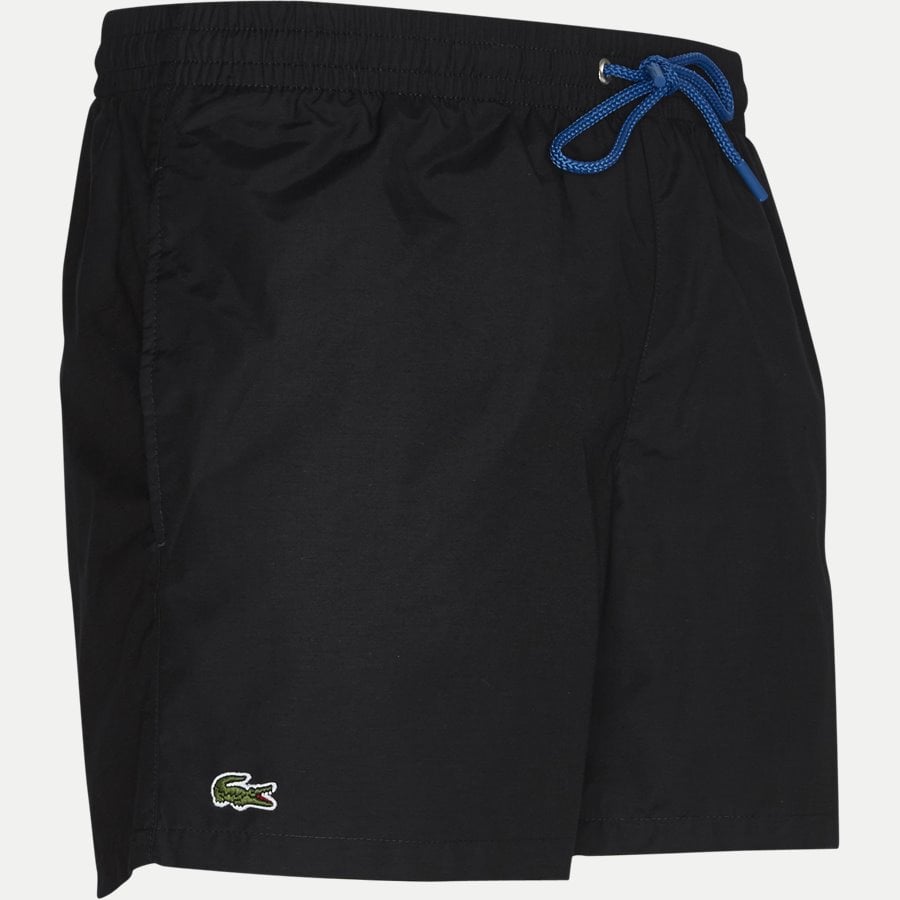 MH7092 - Teffeta Swimming Trunks - Shorts - Regular - BLACK - 4