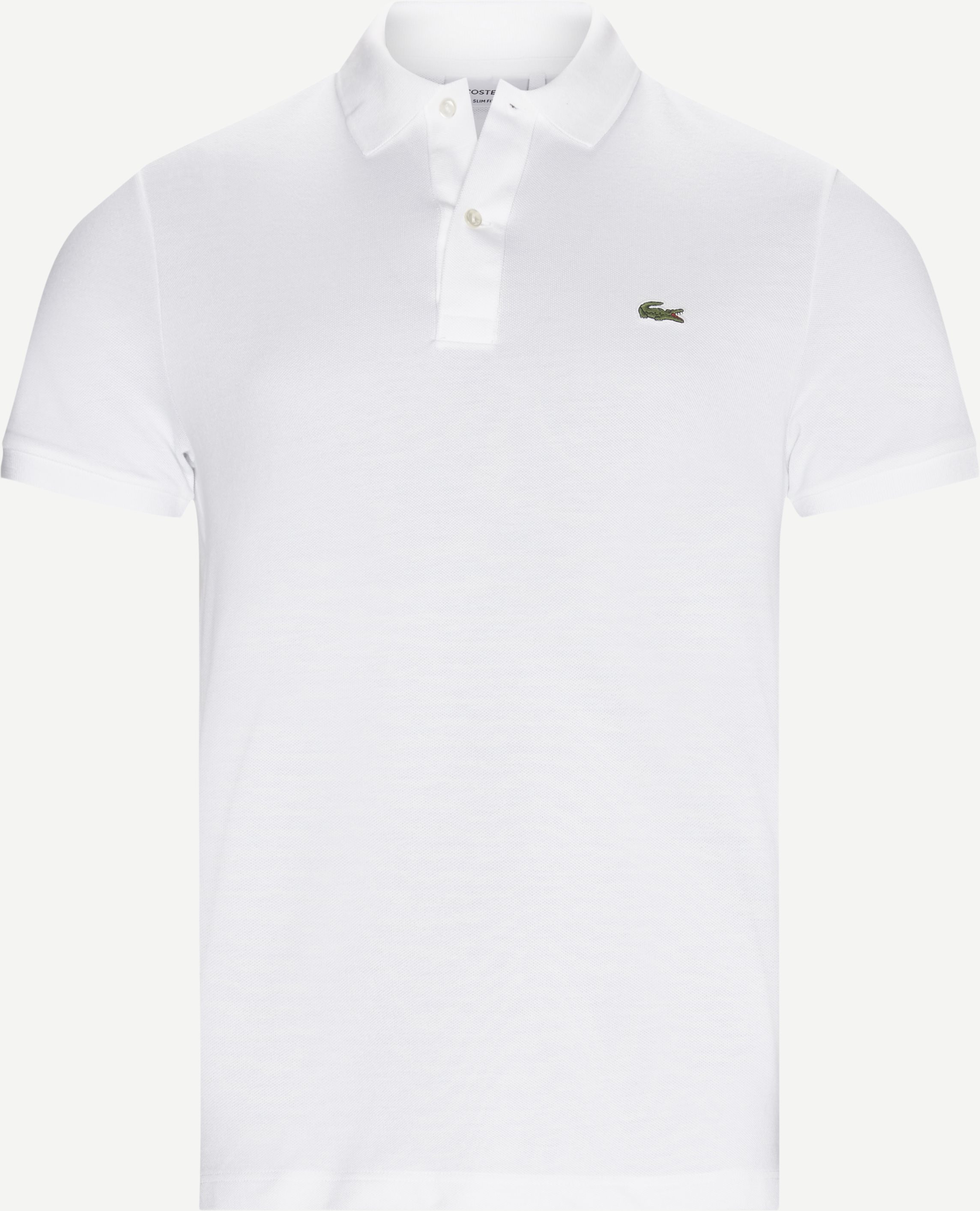 Petit Pique Polo - T-shirts - Slim fit - Hvid