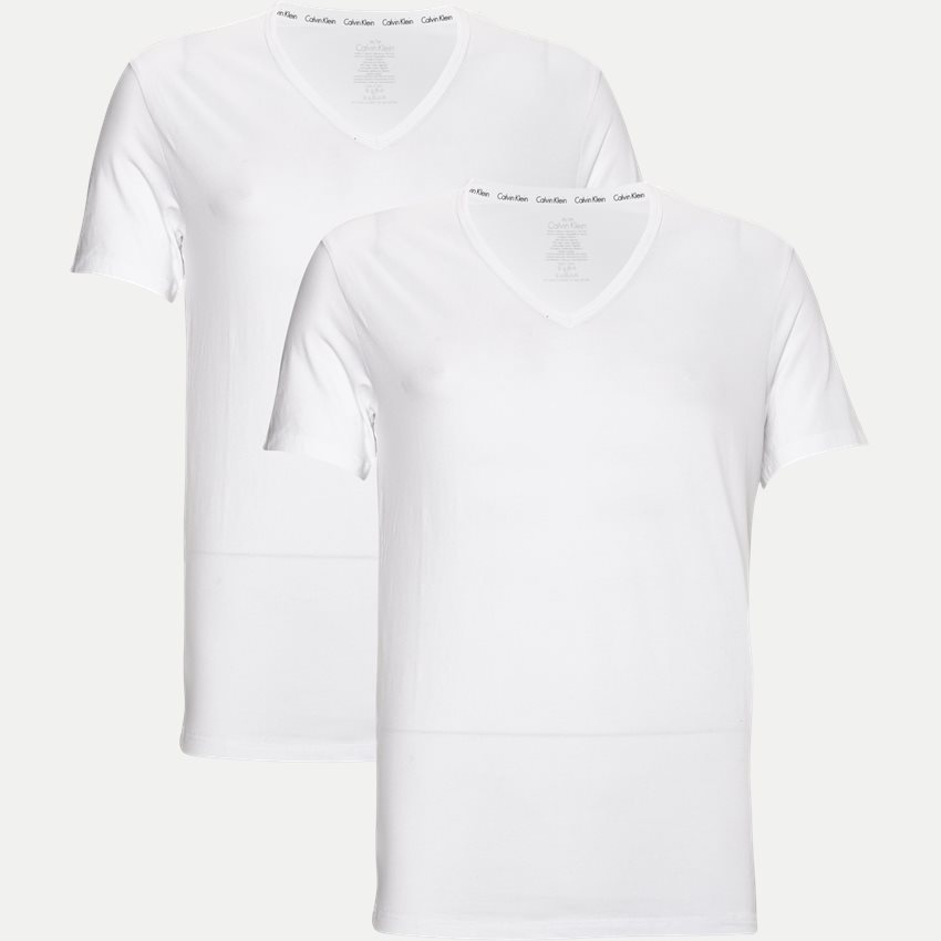 Calvin Klein Underwear NB1089A V-NECK WHITE