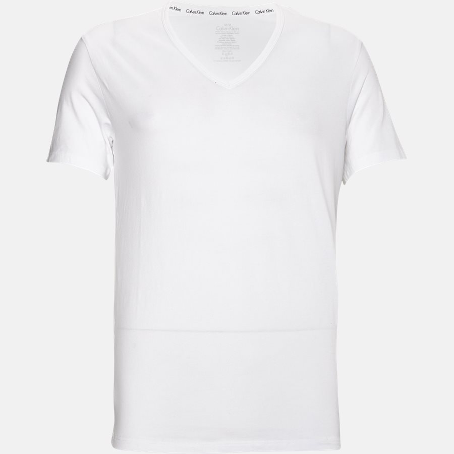NB1089A V-NECK - NB1089A V-NECK t-shirt - Undertøj - Slim - WHITE - 2