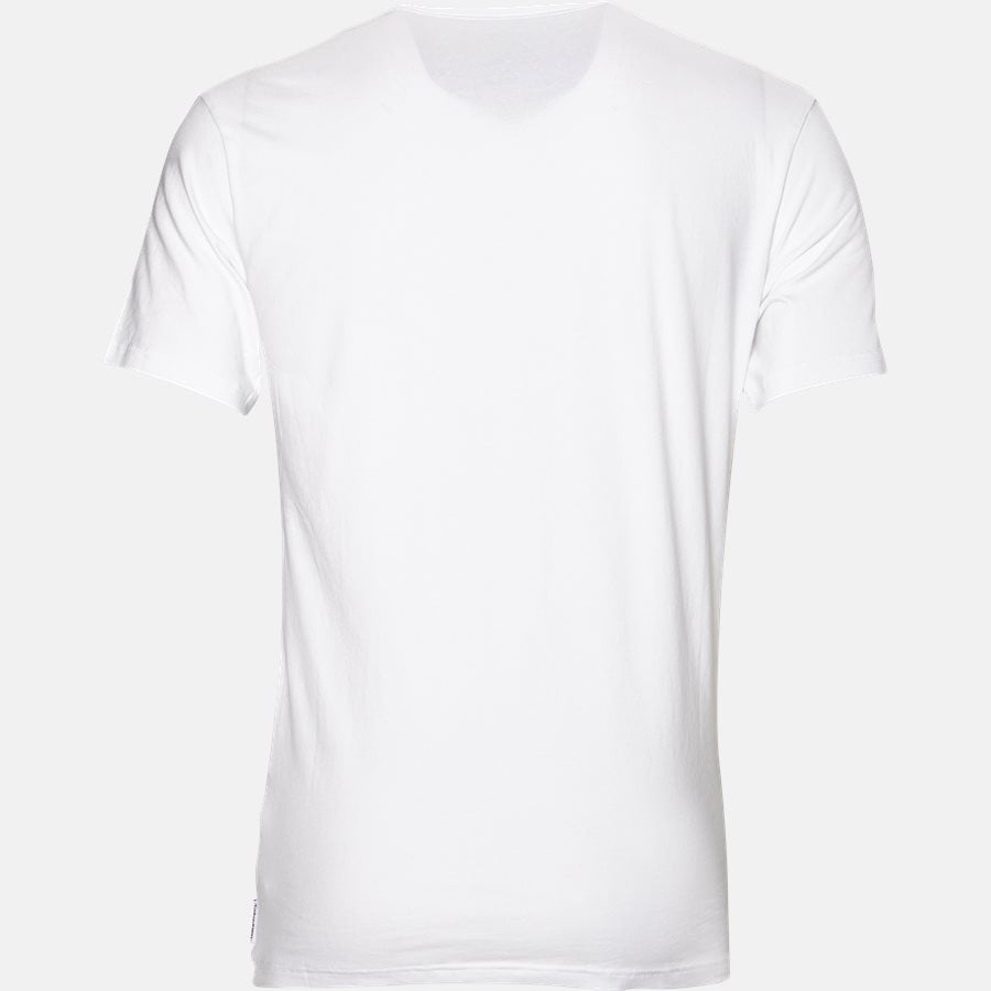 NB1089A V-NECK - NB1089A V-NECK t-shirt - Undertøj - Slim - WHITE - 3