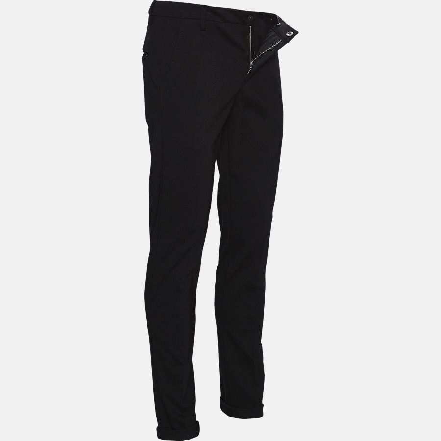 UP235 JS108 - UP235 JS 108 bukser - Bukser - Slim - BLACK - 4