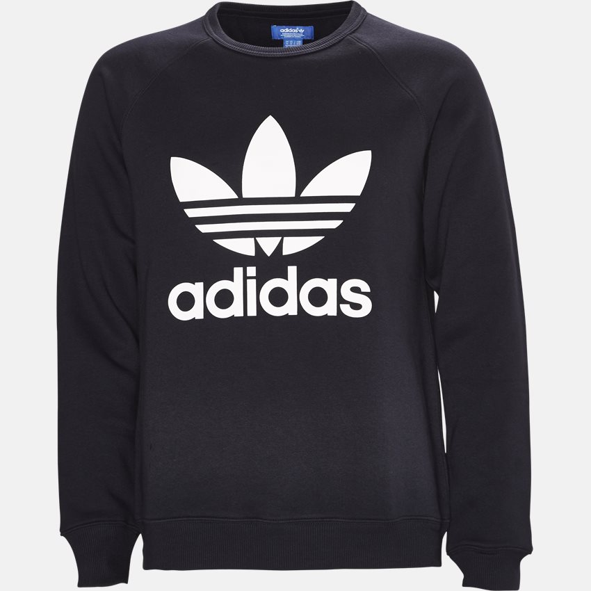 Adidas Originals Sweatshirts TREFOIL CREW AY779. NAVY