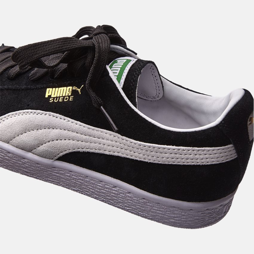 Puma Shoes SUEDE SORT/HVID
