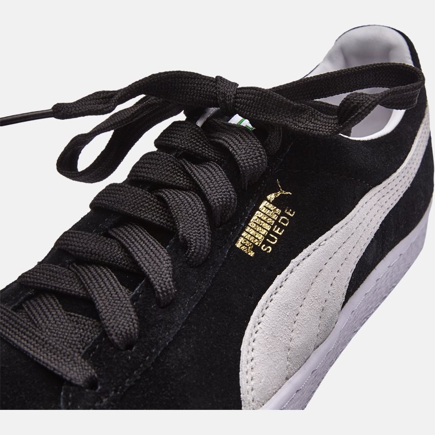 Puma Shoes SUEDE SORT/HVID