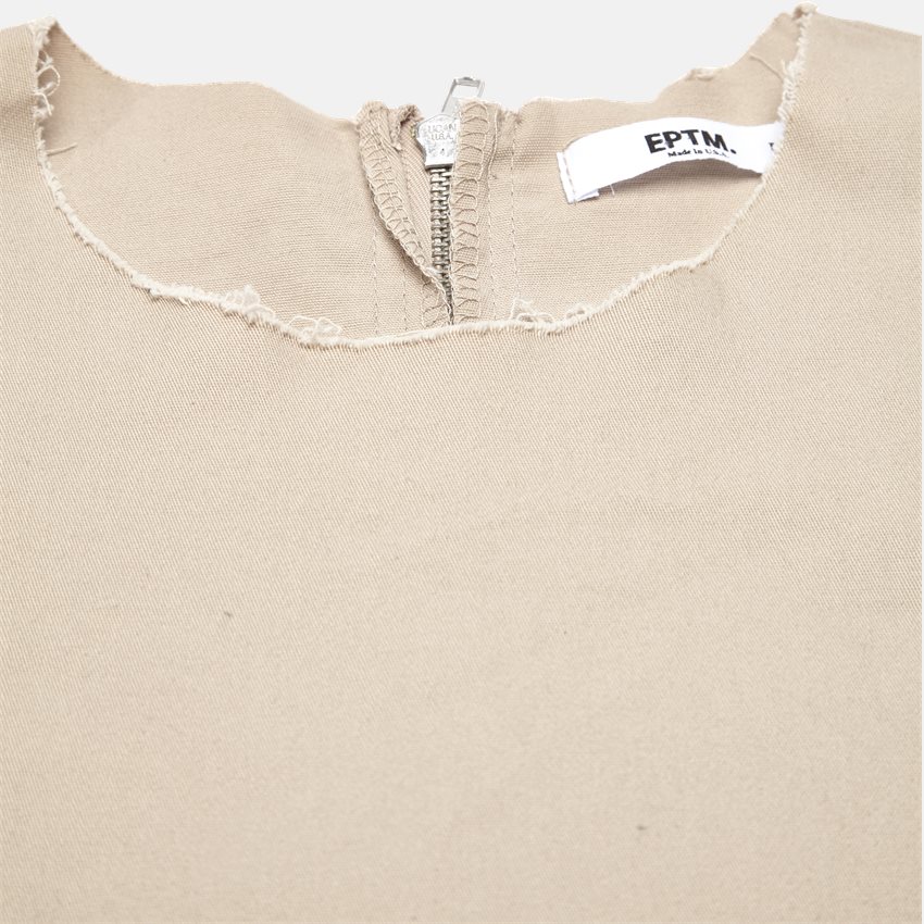 EPTM T-shirts EP 6458 FRAYED WOVEN SAND