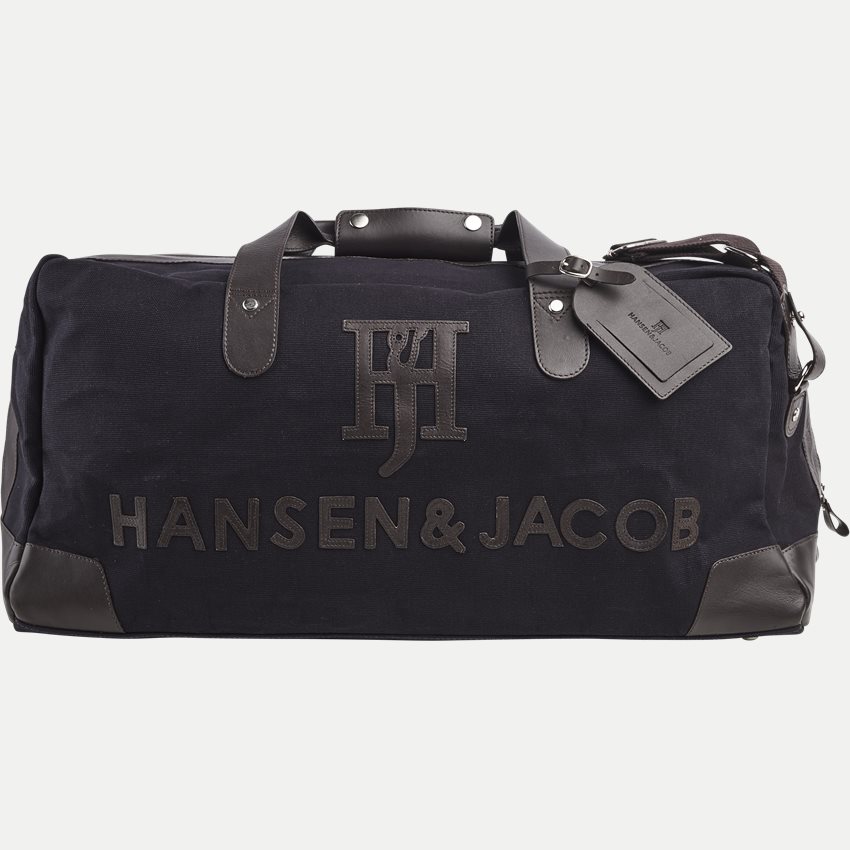 Hansen & Jacob Tasker BAG HJ CANVAS/LEATHER NAVY