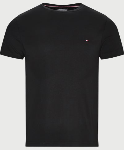 New Stretch C-neck T-shirt Slim fit | New Stretch C-neck T-shirt | Black