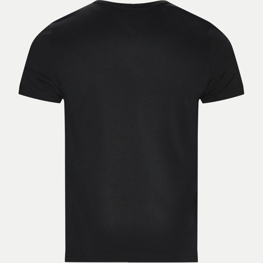NEW STRETCH C-NK TEE - New Stretch C-neck T-shirt - T-shirts - Slim - SORT - 2