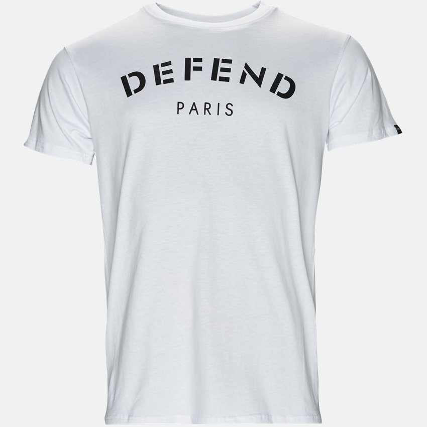 Defend Paris T-shirts DEFEND TEE HVID
