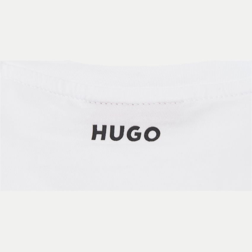 HUGO T-shirts 50325440 HUGO.ROUND HVID