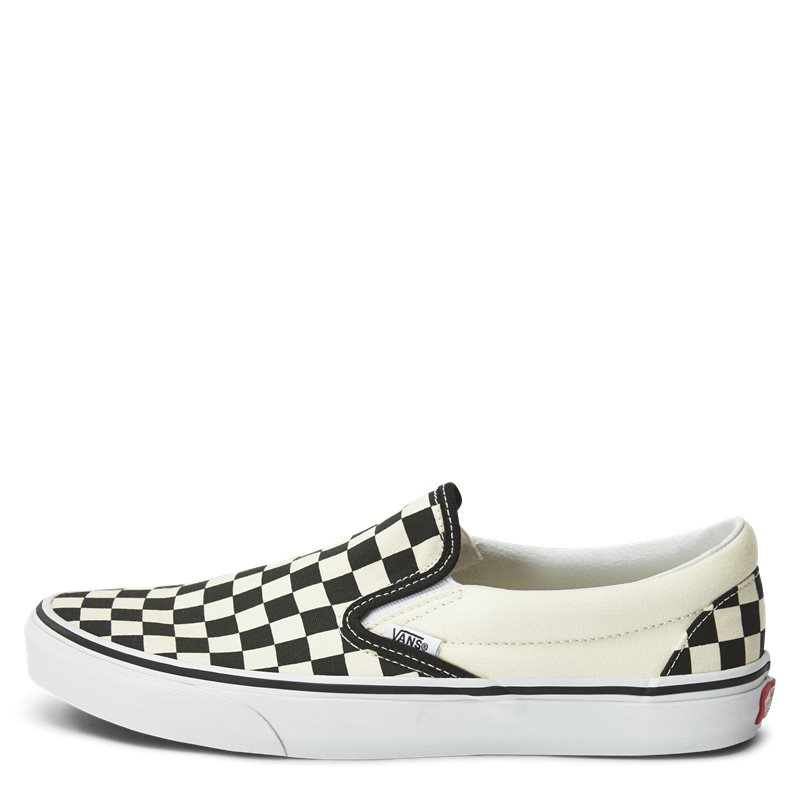 Vans Slip On Check Sko Sort/hvid