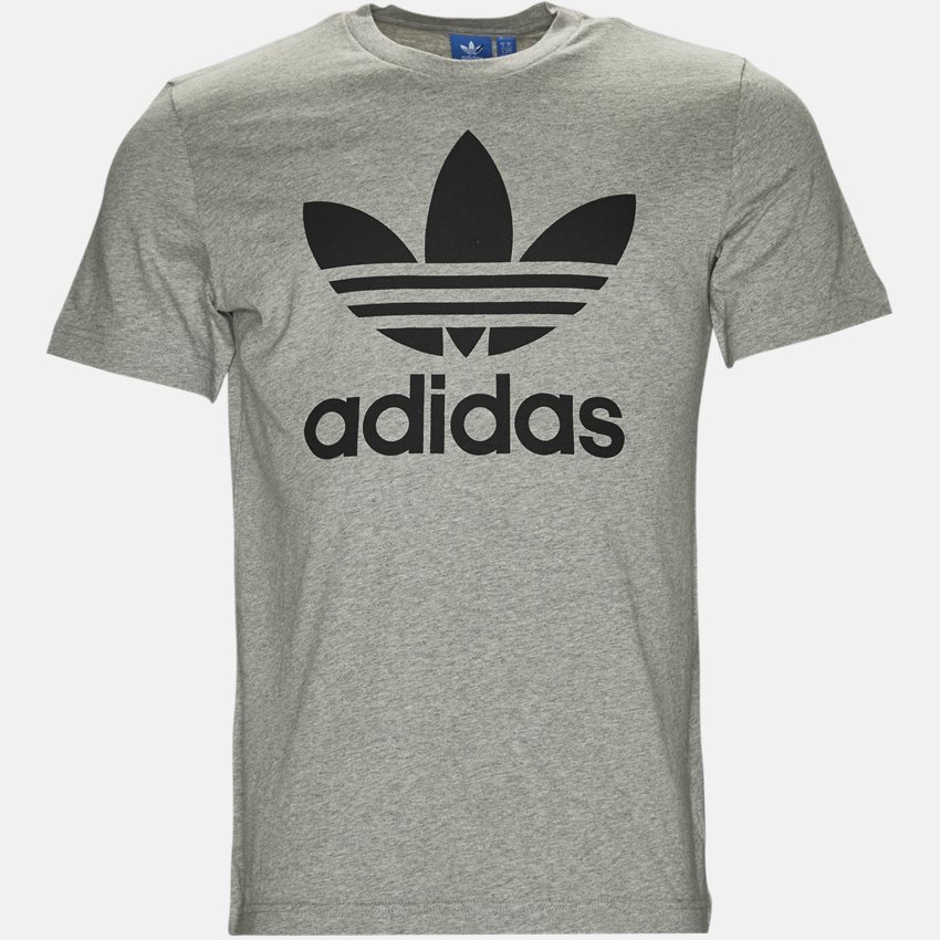 Adidas Originals T-shirts ORIG TREFOIL TEE BK7 GRÅ/SORT