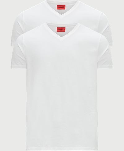 HUGO T-shirts 50325417 HUGO.V Hvid
