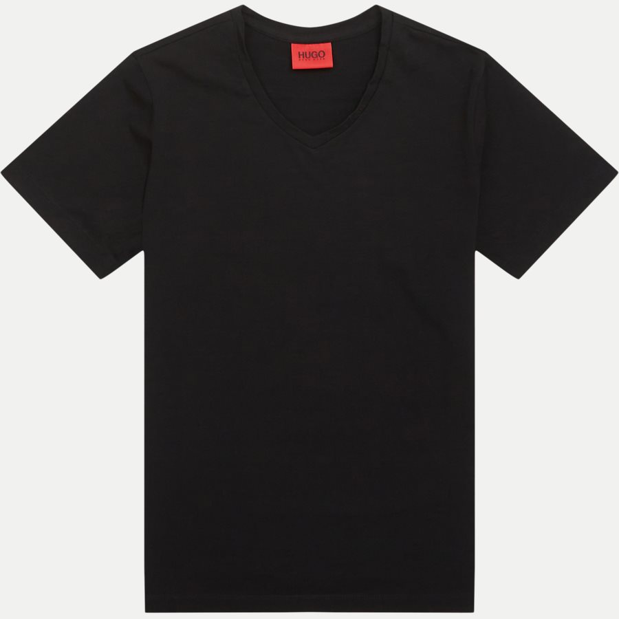 50325417 HUGO.V - 2-pak V-hals T-shirt - T-shirts - Regular - SORT - 2