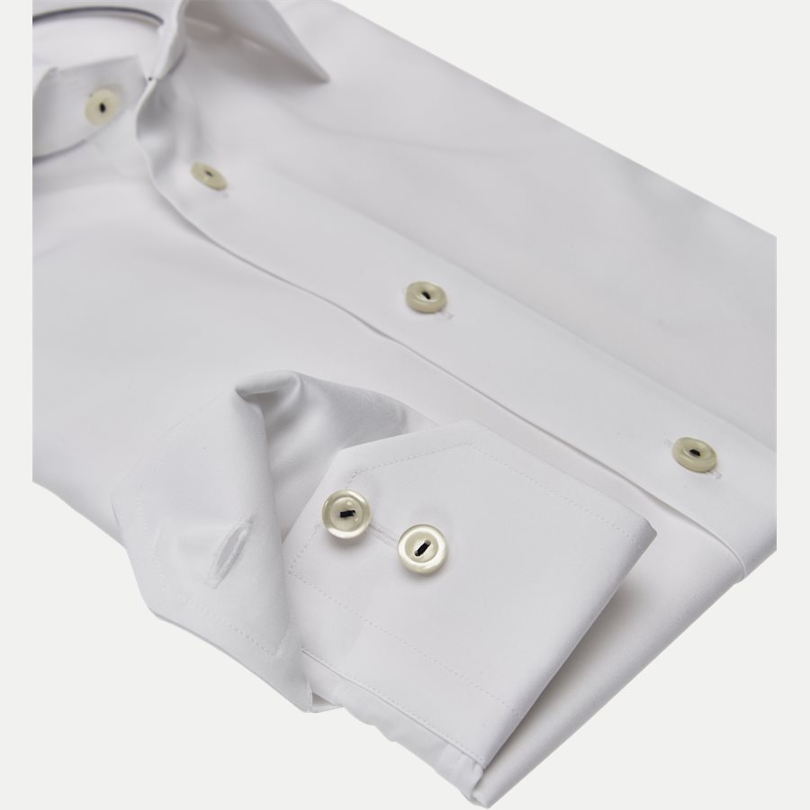 2567 - Poplin Skjorte - Skjorter - Slim - HVID - 3