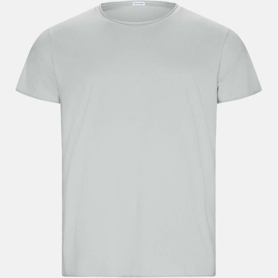 RAW EDGE - RAW EDGE t-shirt - T-shirts - Regular slim fit - L.GREY - 1