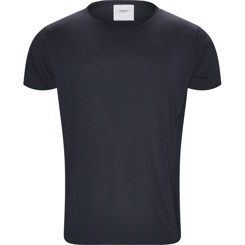 SON OF A TAILOR RAW EDGE t-shirt Navy Billede af SON OF A TAILOR RAW EDGE t-shirt Navy