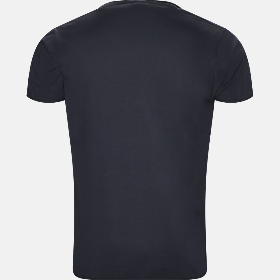 RAW EDGE - RAW EDGE t-shirt - T-shirts - Regular slim fit - NAVY - 2