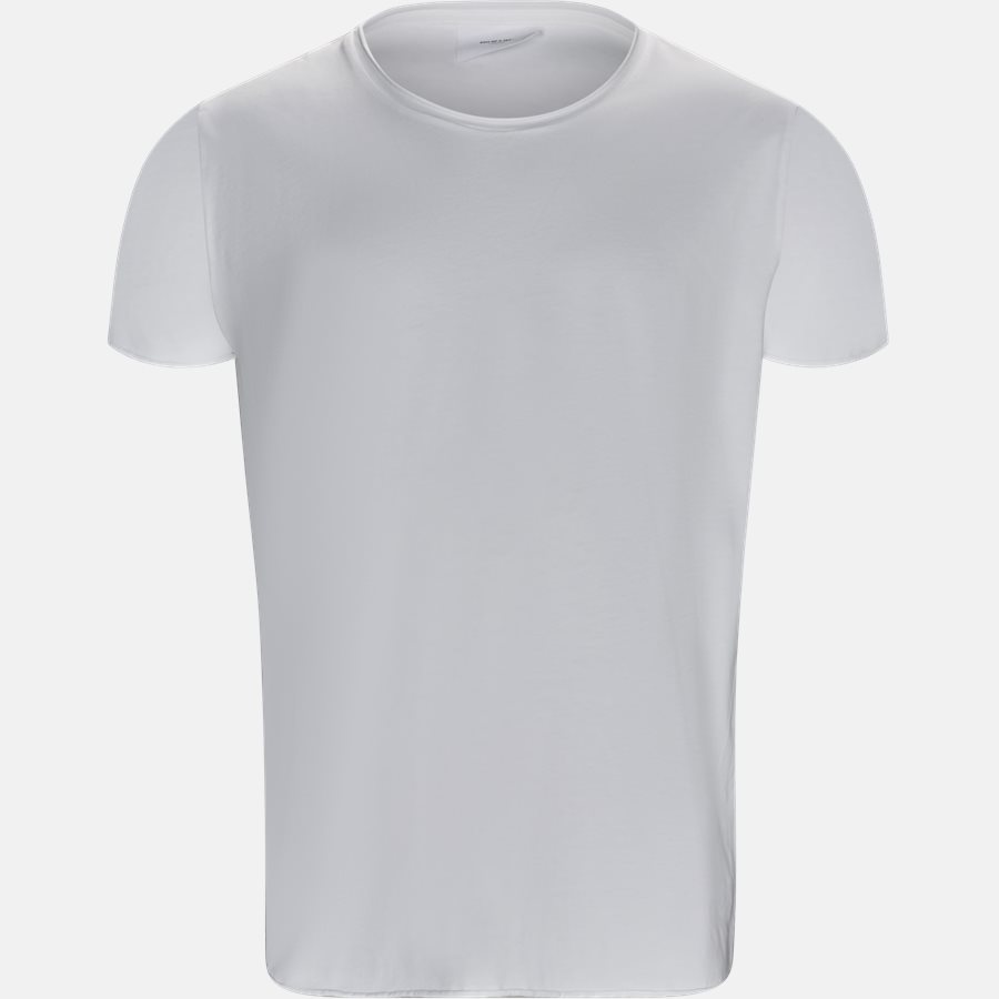 RAW EDGE - RAW EDGE t-shirt - T-shirts - Regular slim fit - WHITE - 1
