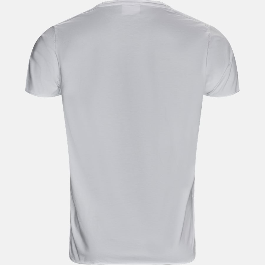 RAW EDGE - RAW EDGE t-shirt - T-shirts - Regular slim fit - WHITE - 2