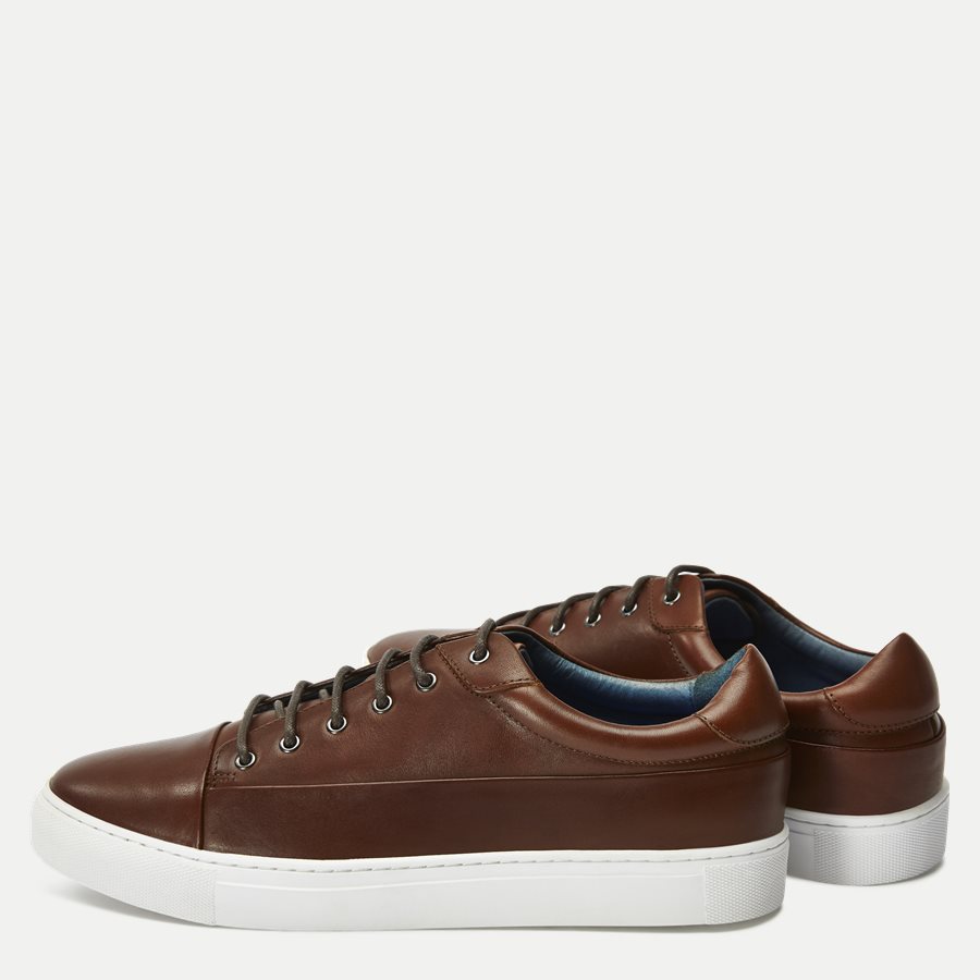 7090 - TGA Skind Sneaker - Sko - COGNAC - 3